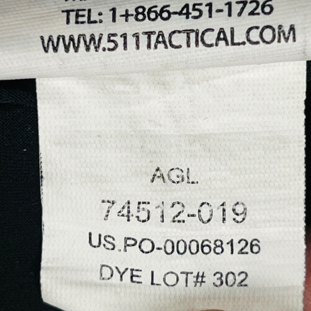 5.11 Tactical Mens Apex Cargo Pants Black Waist 42 Outdoor Work 25 Inseam Hemmed - Picture 5 of 7